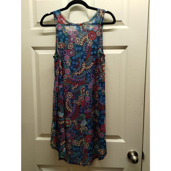 NWT Swimsuits For All Women's Size 14/16 Sheer Colorful Bathing Suit Coverup - Picture 3 of 6